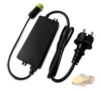 Câble de charge 20 V 3 A pour robot tondeuse Worx Landroid série S/M/L (uniquement pour prise verte à 2 broches), compatible avec WA4002.1/WA3750.1/WA3775 (charge rapide 60 W)