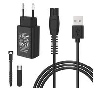 Câble de charge 5 V pour Philips One Blade QP2834, QP2724, remplacement de Oneblade 360 MG5910 MG7910 MG9510, tondeuse à cheveux, tondeuse à barbe, câble de charge OneBlade avec adaptateur 1 m