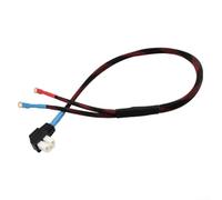 Câble de charge 8 AWG avec connecteur en T pour tricycle électrique et véhicules - Longueur : 50 cm - Noyau en cuivre à haute conductivité pour une alimentation efficace