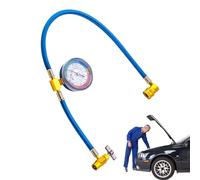 Câble de charge AC - Conduites de réfrigérant - Avec manomètre - Clapet anti-retour et conduite de réfrigérant pour la recherche de fuites pour la réparation automobile, les systèmes commerciaux et
