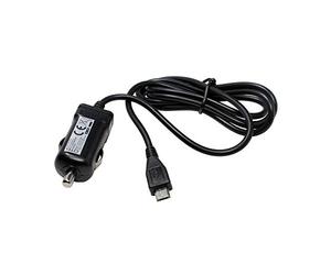 Câble de Charge Allume-Cigare Micro-USB 2400mA, Noir pour Odys Visio