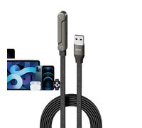 Câble de charge avec support de téléphone, accessoires pour tablette 2-en-1, cordon de charge de téléphone | Pour le bureau, les voyages, les hôtels les joueurs adultes passionnés de technologie de