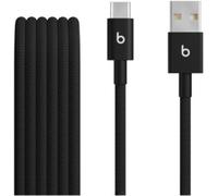 Câble de charge BEATS tissé USB-A vers USB-C 1M50 Noir intense