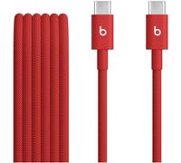 Câble de charge BEATS tissé USB-C vers USB-C 1M50 Rouge flash