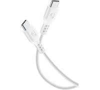 Câble de charge CELLULARLINE 1.2M USB-C vers USB-C blanc