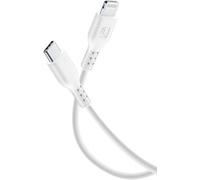 Câble de charge CELLULARLINE 2M USB-C vers Lightning blanc