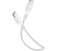 Câble de charge CELLULARLINE 60cm USB-C vers Lightning blanc