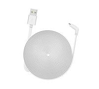 Câble de Charge Compatible avec Arlo Pro & Arlo Pro 2 et Arlo GO, Cordon d'alimentation Extérieur Résistant aux Intempéries pour Toutes Les Caméras de sécurité Arlo Smart Home (6M)