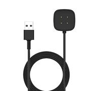 Câble de charge compatible avec Fitbit Versa 4/3 fitness pour câble Fitbit Sense 2/sense 100 cm (noir)