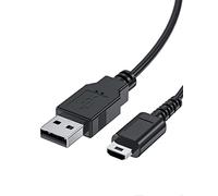 Câble de charge compatible avec Nintendo DS Lite, câble de 1,2 m uniquement pour Nintendo DS Lite Câble de charge 1 A Noir 1 pièce 3,9 ft