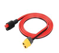 Câble de charge d'avion XT60H-F femelle vers interface 45 A, connecteur d'avion 12 AWG, 100 cm