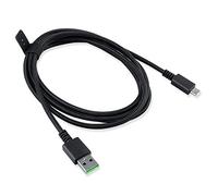 Câble de charge de données USB C vers USB compatible avec clavier de jeu mécanique sans fil Razer BlackWidow V3 Pro