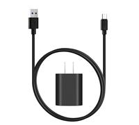 Câble de charge de lampe de poche de type C compatible avec Coast XP11R XPH30R, Goreit, Dsstoc, Unicumoo, Esgofo, Nitecore, RECHOO, BengMxj, GEPROSMA Adaptateur mural USB C