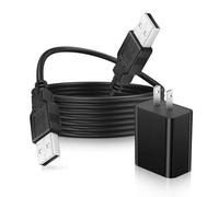 Câble de charge de rechange pour chargeur Stanley Fatmax 5 V USB A vers USB A pour Stanley SL10LEDS, SL10LEDSL, TL450, TL600, SAT3S, SS4LS USB mâle vers câble mâle de type A vers câble A et plus