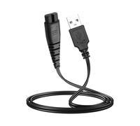 Câble De Charge De Rechange Pour Tondeuse À Cheveux Et Barbe Compatible Avec Hatteker Rfc-588 Rfc-598 Rfc-690 Rfc-692 Rfc-696 Rscx-9598 Rscx-7568, Câble D'Alimentation 5 V[Z1453]