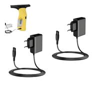 Câble de Charge de Remplacement Compatible avec Aspirateurs de Fenêtres Kärcher WV Series, Chargeur 5,5V 600mA pour Modèles WV1, WV2, WV5, WV6, KV4, KWI 1 Plus - Cordon de 5 Pieds avec Indicateur LED (2)