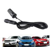Câble de charge de voiture | Câble adaptateur de chargeur de voiture 12-24 V | Câble d'extension de chargeur de voiture de 78,7 pouces pour gonfleur de voiture