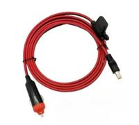 Câble de charge de voiture DC7909 2 m 16 AWG pour mémoire | Compatible avec la mémoire, robuste 16 AWG, portée de 2 m, design rouge, câble sûr
