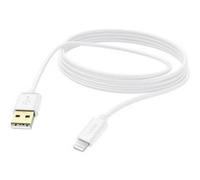 Câble de charge/données, Lightning, 3 m, blanc Blanc G
