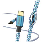 Câble de charge/données Reflective, USB Type-C - USB Type-C, 1,5 m, bleu