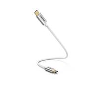 Câble de charge/données, USB Type-C - USB Type-C, 0,2 m, blanc