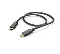 Câble de charge/données, USB Type-C - USB Type-C, 1 m, noir