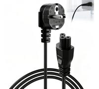 Câble De Charge Et D’Alimentation Compatible avec Ninebot Max, Scooter Électrique G30 G30D G30D2 F65D, Connecteur Coudé 90° 1,5 m, 3 Broches, Câbles en Cuivre Haute Conductivité, sans Chargeur