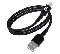 Câble de Charge et de Données USB-A vers micro-USB 10.5W 2.1A 1.2m Noir