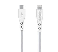 Câble de Charge et de Données USB-C vers Lightning 1.2m Tressé Certifié MFi ENERGIZER Blanc