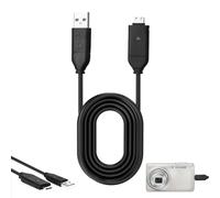 Câble de charge et de synchronisation de données pour appareil photo Samsung ES WB PL ST Series ES10 ES55 ES57 ES60 ES63 ES65 ST10 ST30 ST45 ST50 WB210 WB550 PL20 PL10 PL50 PL51 et autres modèles (1,5