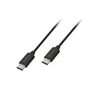 Câble de charge et de synchronisation USB C/USB C - 3A Noir