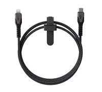 Câble de Charge et de Transfert Lightning / USB-C 30W en Kevlar Rugged 1.5m Noir