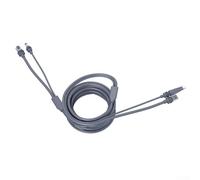 Câble de charge et Ethernet 2 en 1 DC/USB-C pour Starlink Mini, 5 m, design robuste et étanche avec alimentation 10 A et 1000 Mbit/s (2 en 1)