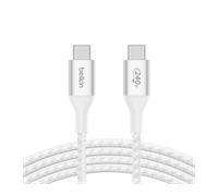 Câble de Charge et Synchronisation de Donnée USB-C Vers USB-C PD 3.1 3A 2M Blanc