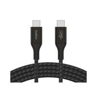 Câble de Charge et Synchronisation de Donnée USB-C Vers USB-C PD 3.1 3A 2M Noir