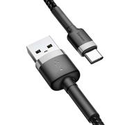 Câble De Charge Et Transfert Usb-Usb-C 3a 1m Baseus Gris