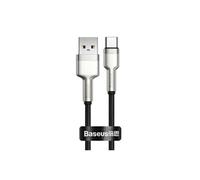 Câble de Charge et Transfert USB-USB-C 66W Cafule 25cm Noir