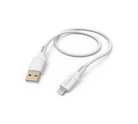 Câble de charge - HAMA - Flexible - 1,5 m - Lightning - USB A - Blanc