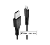 Câble de charge haute résistance USB Type A vers Lightning, 2m