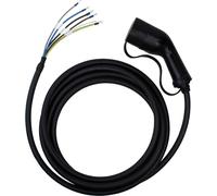 Câble de charge Loady type 2 avec extrémité ouverte - 11 kW - triphasé 16A - Wallbox Ersa