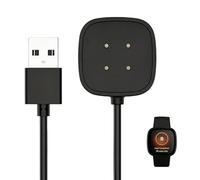 Câble de Charge Magnétique Chargeur Smartwatch Montre USB C Charge Rapide pour Fitbit Versa 4/3 et Sense 2, Station de Recharge Portable, Remplacement de Chargeur Pratique (100cm)