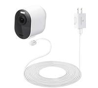 Câble de charge magnétique extérieur avec adaptateur de charge rapide compatible avec Arlo Ultra et Arlo Pro 3 de 25 pieds/7,6 m, résistant aux intempéries, confort de charge pour votre appareil photo