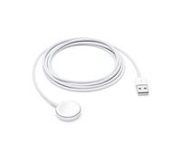 Câble de Charge Magnétique MagSafe pour Apple Watch vers USB-A 2m Blanc