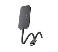 Câble de charge magnétique pour iPad, pour iPad forPro forAir 2025 2024, 35 W, charge rapide, cordon d'alimentation fin en alliage d'aluminium, portable, avec 2 m de long (noir)
