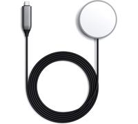 Câble De Charge Magnétique Sans Fil Usb-C Qi Jusqu'à 10w, Chargeur Magnétique Compact Pour Tous Les Modèles De La Série Iphone 16/15/14 Et Plus ¿ Câble De 1,5 M