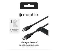 Mophie - Câble De Charge Usb-C 2m Black Chargestream