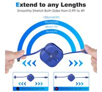 Câble De Charge Multi,Câble Multi Charge 3 En 1 De 1,2M,Câble Usb Rétractable,Charge Rapide,Transfert De Données Port Avec Lightning/Type-C/Micro-Usb Pour Téléphone Portable,Iphone,Galaxy,Ps,Tablette