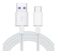 Câble De Charge Original De Type C Pour Huawei P20,P30,P40,Mate 60,20,30 Pro,Nova 11i,7i,Y90,5a,1/1 M,5/2 M,Smile,Charge Rapide,Données.White.100cm