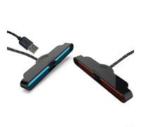 Câble de charge portable 2 en 1 pour manettes Nintendo Switch 2, 1 m, USB-C vers double USB-A, charge rapide, construction ABS, accessoire de voyage de jeu