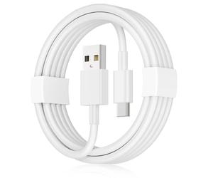Câble de charge pour AirPods 4, AirPods Pro 2 (2e génération), AirPods Max 2 (sortis en 2024), câble USB A vers USB C compatible avec iPhone 16/15, 16/15 Pro Max, 16/15 Plus. Câble de charge 1 m